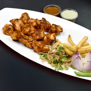 chicken tika boneless (3 sqewers)